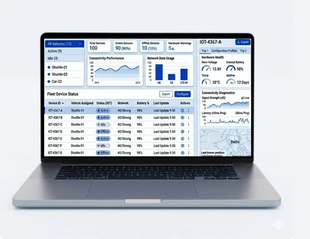 Real-Time Fleet Overvie